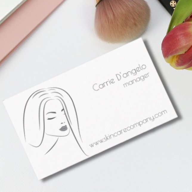 Visitenkarte für den Hautpfleger (skincare profession business card)