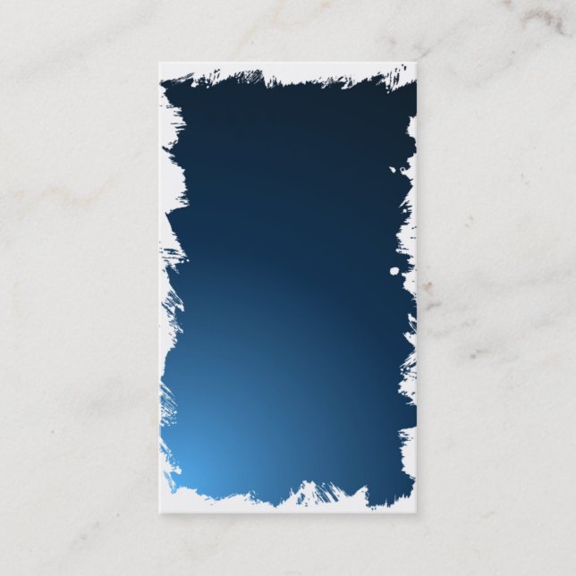 Visitenkarte für den Ozean bezogen (Vorderseite)