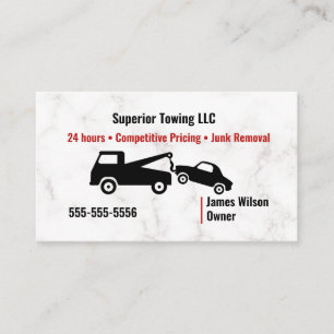 Visitenkarte für den vereinfachten Lastzug