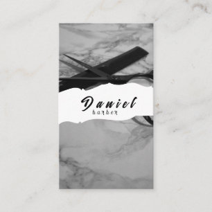 Visitenkarte für die perfekte Frisur