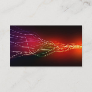 Visitenkarte für DJ, Elektriker, Verein, Fördere