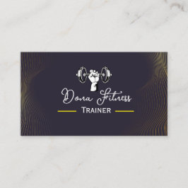 Visitenkarte für Fitness-Trainer 