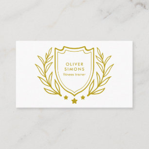 Visitenkarte für Fitness-Trainer
