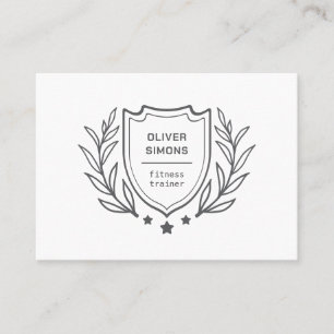Visitenkarte für Fitness-Trainer