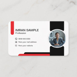 Visitenkarte für Foto-Editing