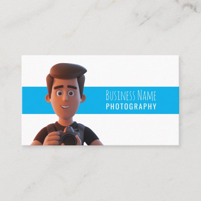 Visitenkarte für Fotografen (Vorderseite)