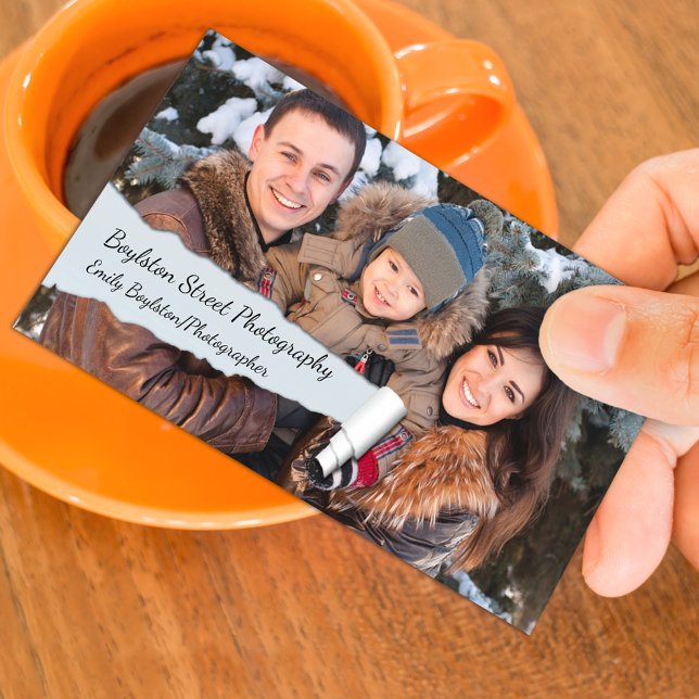 Visitenkarte für Fotografen (Von Creator hochgeladen)