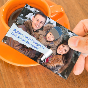 Visitenkarte für Fotografen