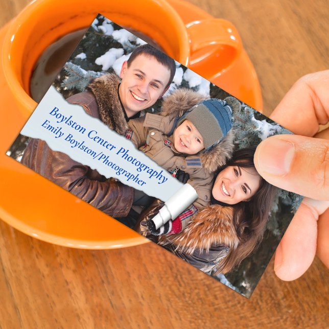 Visitenkarte für Fotografen (Von Creator hochgeladen)