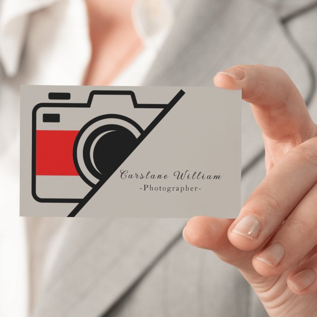 Visitenkarte für Fotografen | Modern (Von Creator hochgeladen)