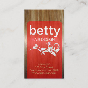 Visitenkarte für Friseursalon