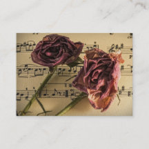 Visitenkarte für Gitarre oder Musikunterricht