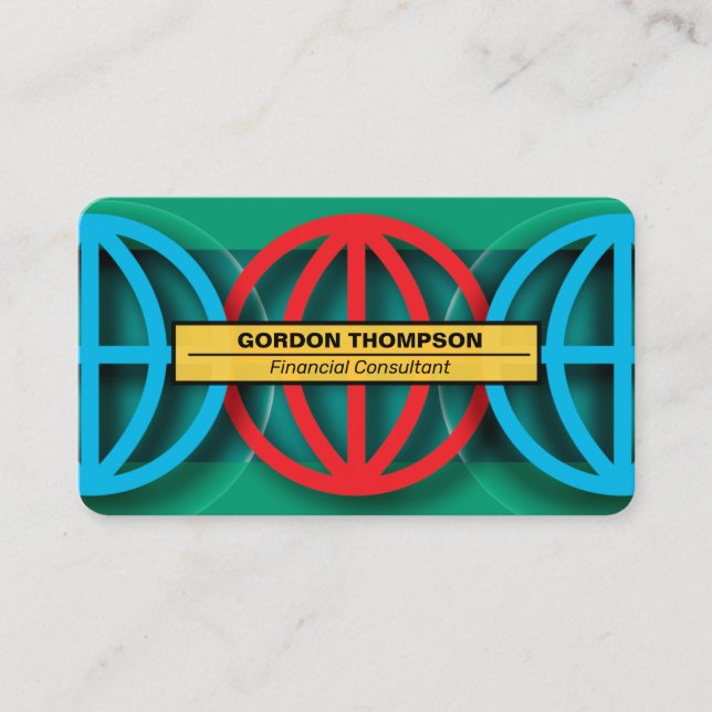 Visitenkarte für globale Märkte (Vorderseite)