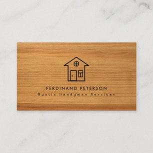 Visitenkarte für handyman-Zuhause-Dienste