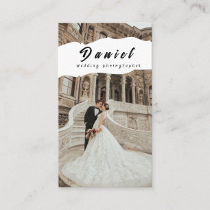 Visitenkarte für Hochzeitsfotografen