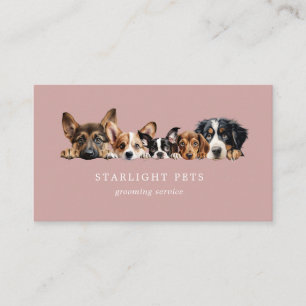 Visitenkarte für Hundesalon Süße Hunde
