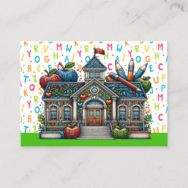 Visitenkarte für Lehrer