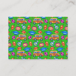 Visitenkarte für Lehrer