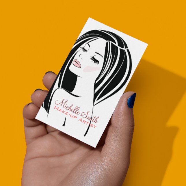 Visitenkarte für Makeup-Künstlerin (Von Creator hochgeladen)