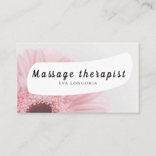 Visitenkarte für Massagetherapeuten