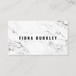 Visitenkarte für Minimalistische Marmortextur