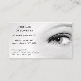 Visitenkarte für Optometriker/Optometrie