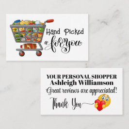 Visitenkarte für PERSONENKÄUFER