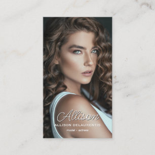 Visitenkarte für Talente mit QR-Code