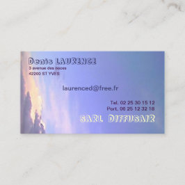 VISITENKARTE HIMMEL UND WOLKE