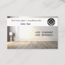 Visitenkarte Immobilienmakler Raumausstatter etc