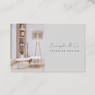 Visitenkarte, Inneneinrichtung Euro individuell Fo Visitenkarte