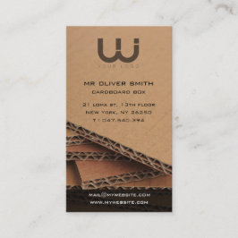 Visitenkarte, Kartonboden Visitenkarte