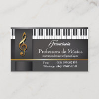 Visitenkarte Lehrer Musica