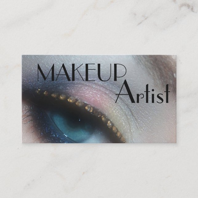 Visitenkarte/Makeup-Künstler Visitenkarte (Vorderseite)
