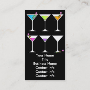 Visitenkarte - Martinis Going, Going, GONE