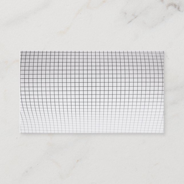 Visitenkarte mit abgerundeter Grafik (Vorderseite)