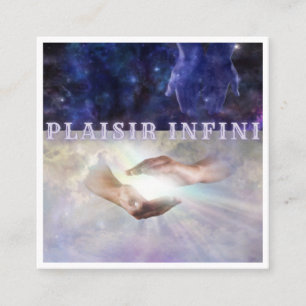 VISITENKARTE MIT ENDLOSEN VERGNÜGUNGSHÄNDEN