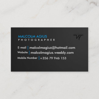 Visitenkarte mit Ihrem eigenen Wasserzeichen!