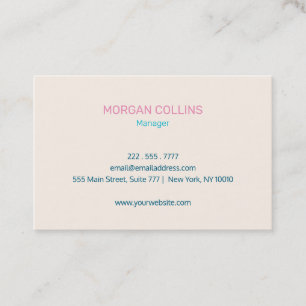 Visitenkarte mit Ihrem Logo