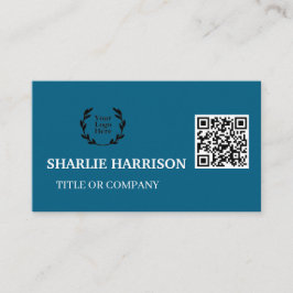 Visitenkarte mit QR-Code