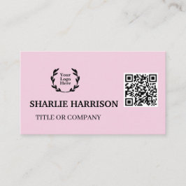 Visitenkarte mit QR-Code