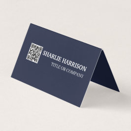 Visitenkarte mit QR-Code Visitenkarten