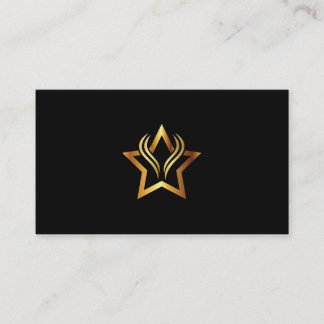 Visitenkarte mit Sternzeichen