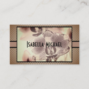 Visitenkarte, Orchid Visitenkarte