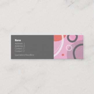 Visitenkarte Prinzessin-Abstract