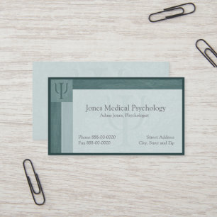 Visitenkarte Psychologe
