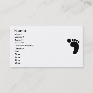 Visitenkarte rechts drucken