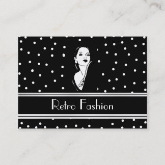 Visitenkarte Retro Fashion Vintag 2