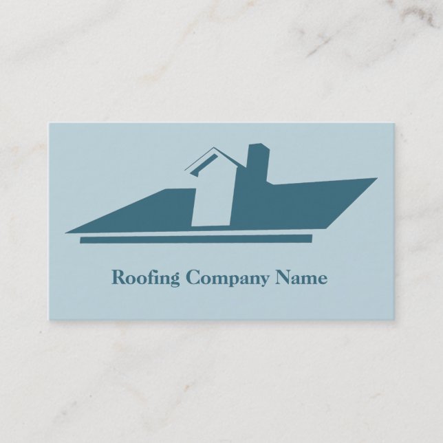 Visitenkarte Roofing Company (Vorderseite)