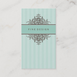 VISITENKARTE:: schöne Renaissance 6 Visitenkarte